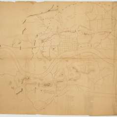 Map of Knoxville during Gen. Longstreet's siege, 1863